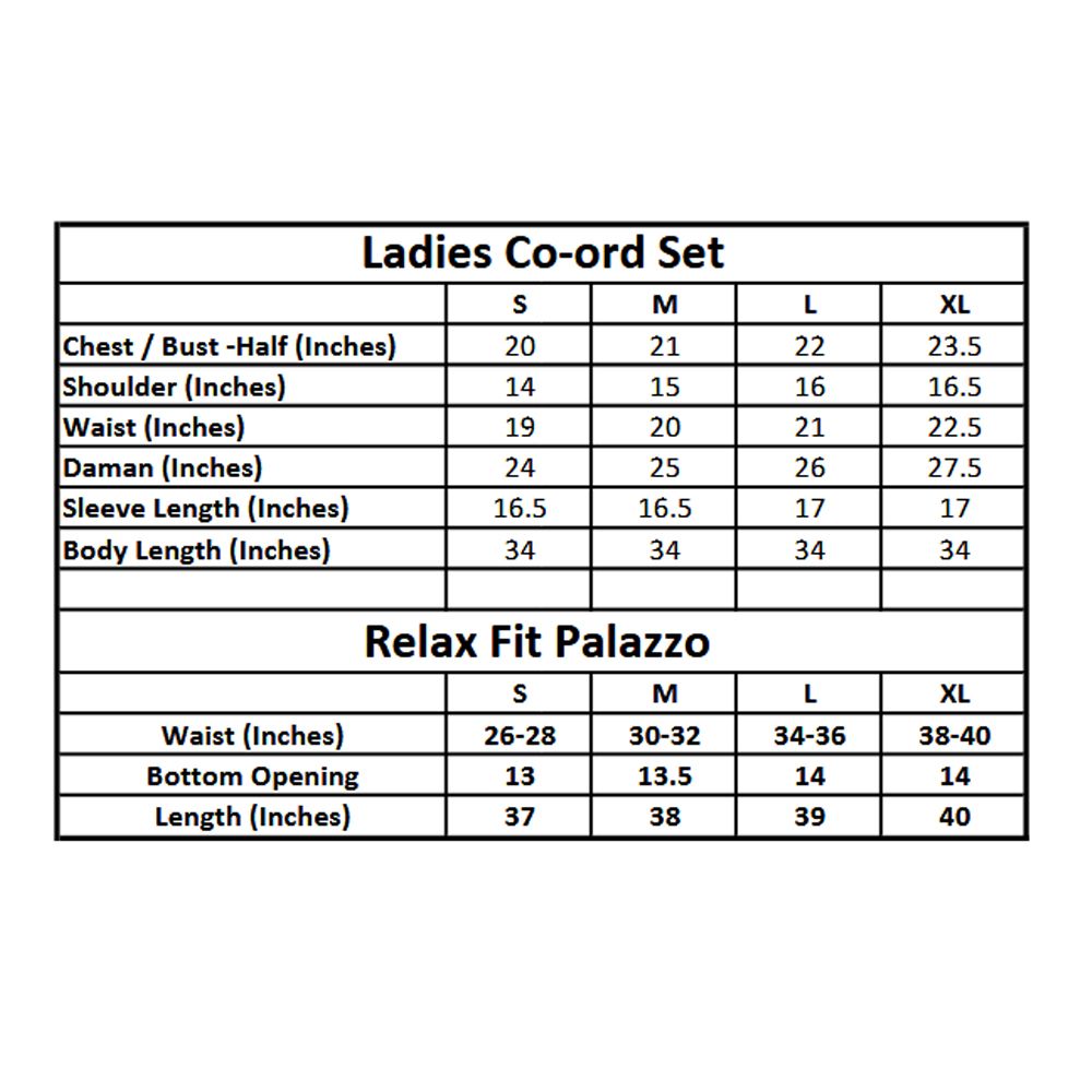 Basix Women's Abstract Pattern Digital Silk Relax Fit Fusion Co-Ord Set, Navy & White, CORD-117