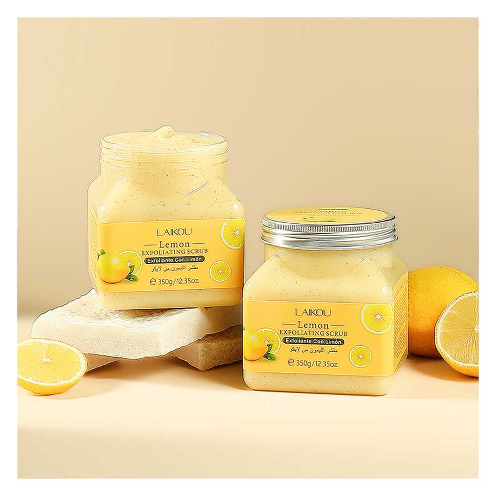 Laikou Lemon Exfoliating Body Scrub 350g LK83472A
