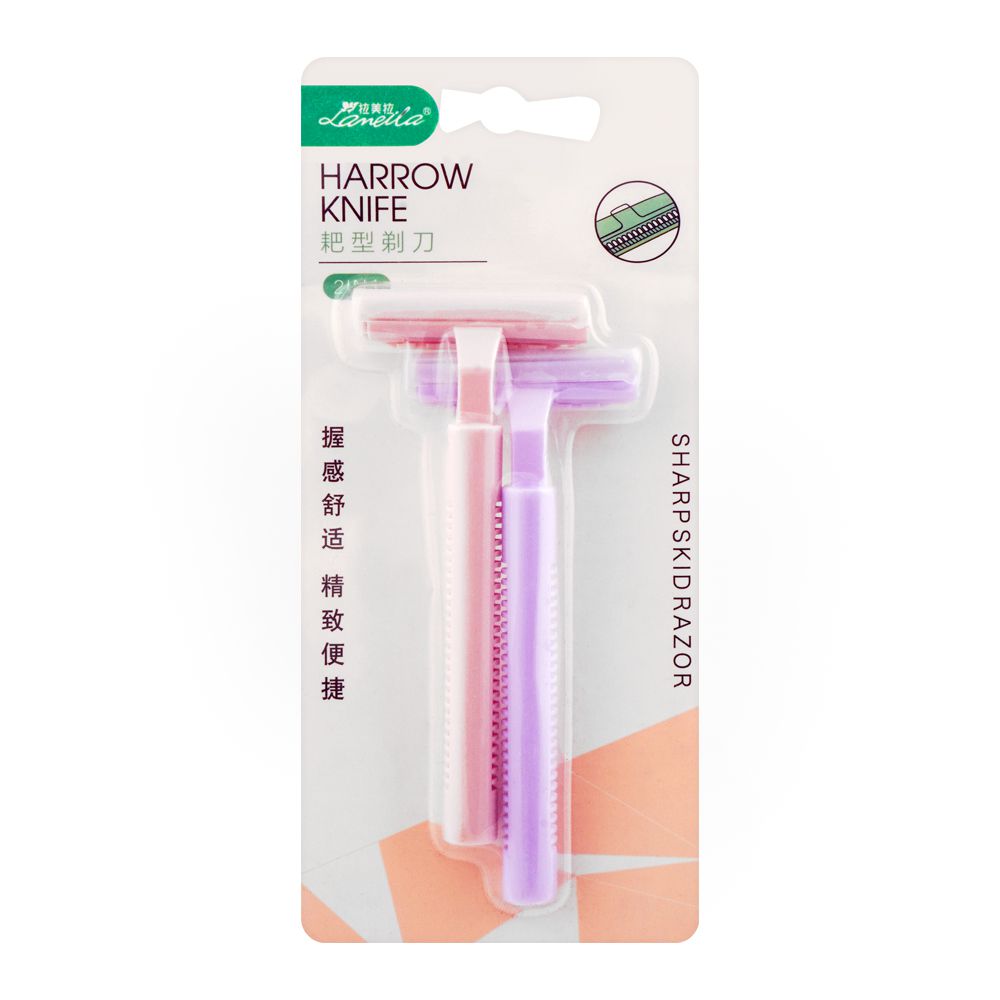 Lameila Harrow Knife Women Razor 2-Pack