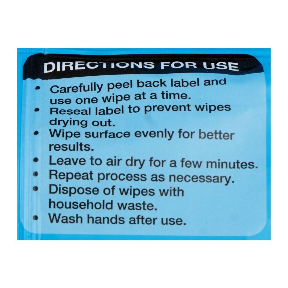 Greenshield Glass & Window Wipes 70's 12 x 70's