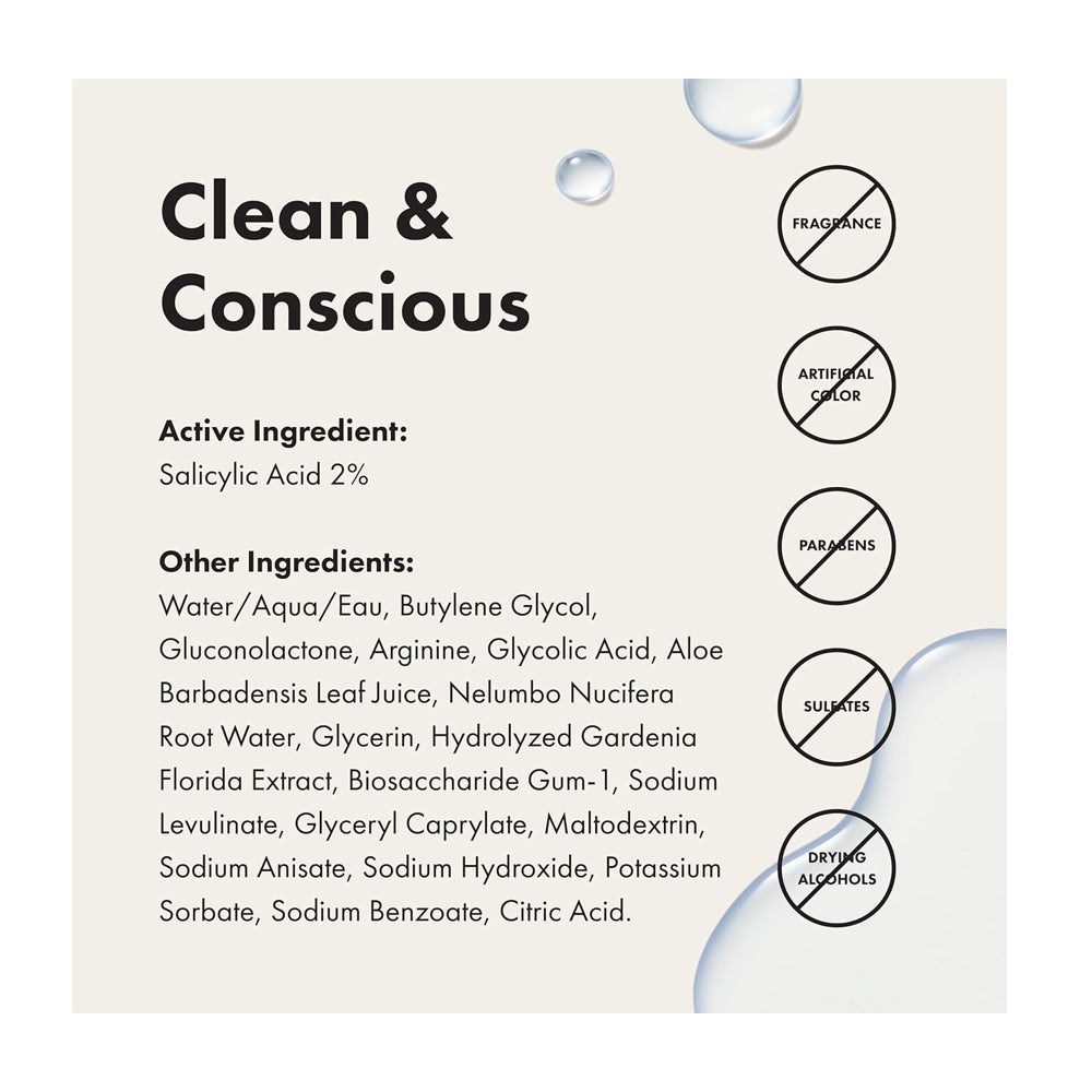 Hero Cosmetics Pore Release Blackhead Clearing Solution Salicylic Acid AHA & BHA For Oily & Sensitive 100ml