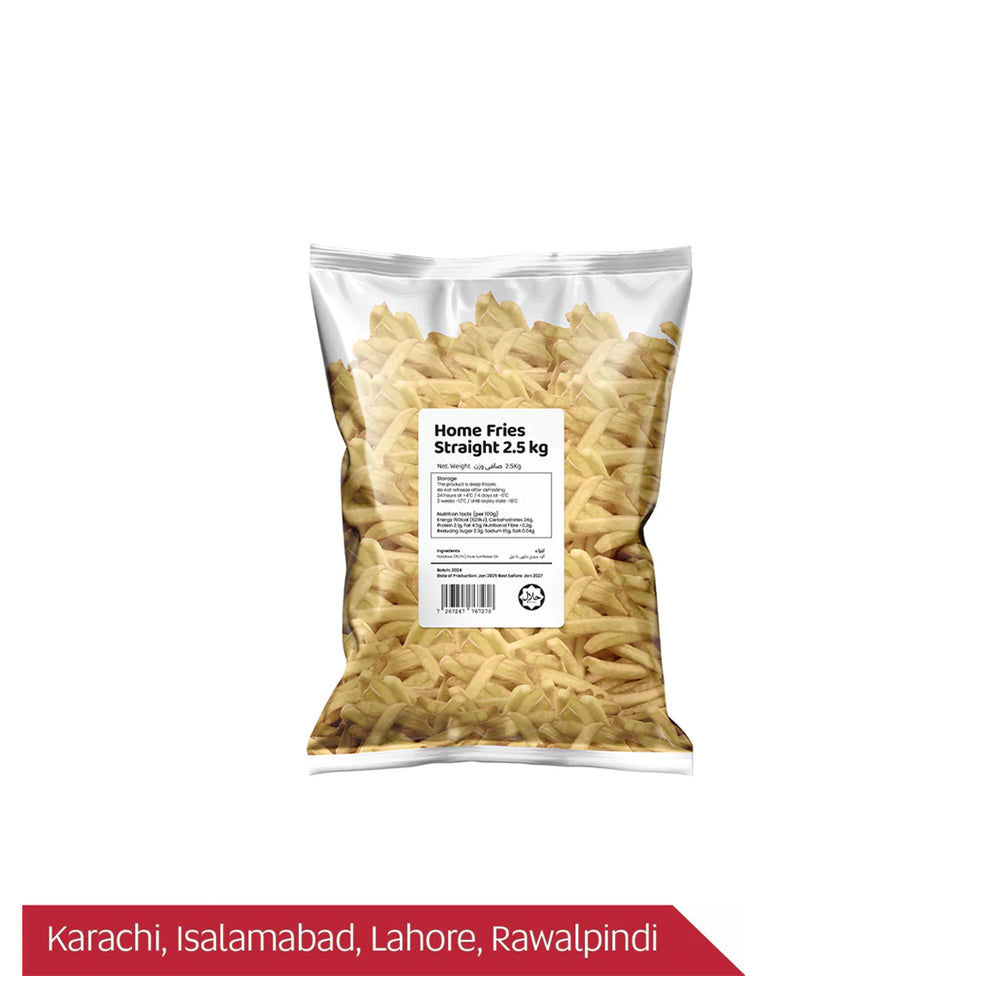 Home Fries Straight 2.5Kg