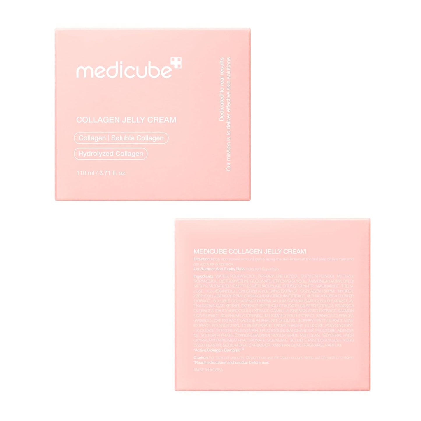 Medicube Collagen Jelly Cream, Niacinamide, Vitamin B3, For All Types Of Skin, 110ml