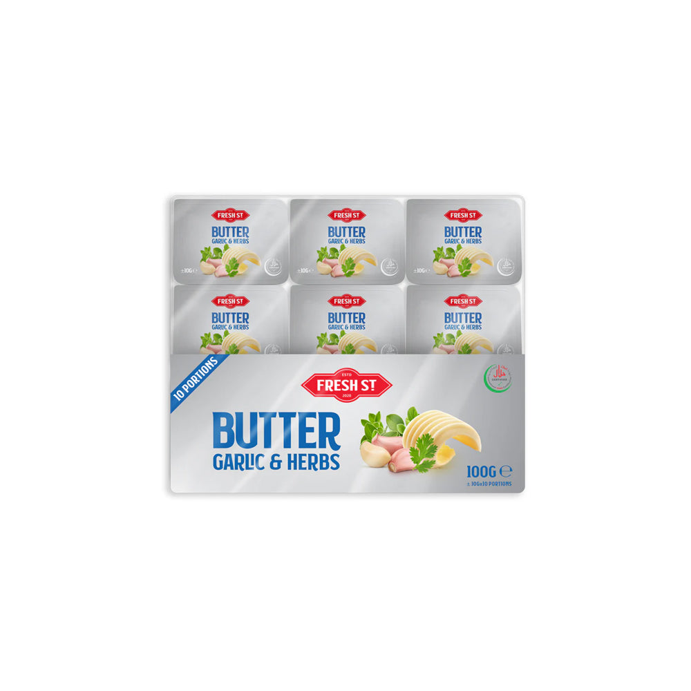 Fresh St Butter & Garlic Herb 10Gm X 10