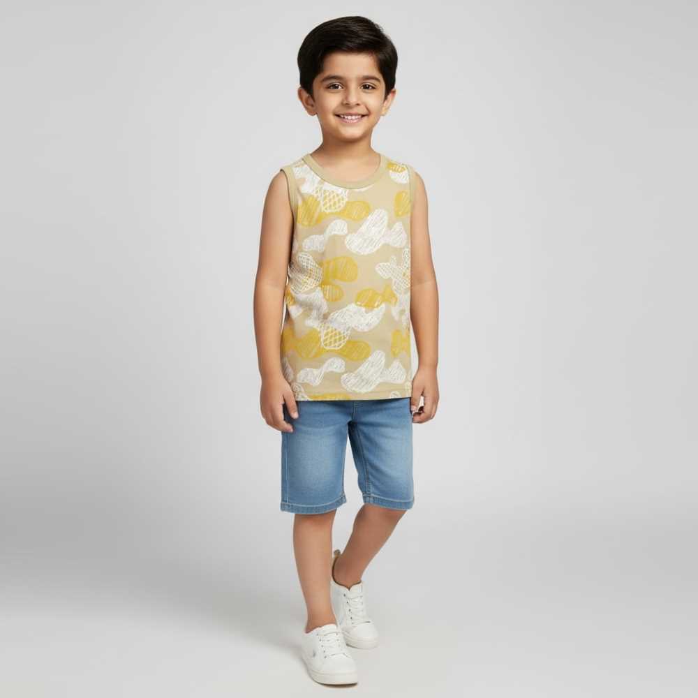 Basix Boys Champ Champ Tank Top 2704