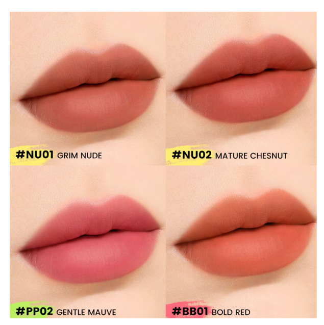 Focallure Color Lasting Lip Tint, BB01, FA-L14, EN-FA-L14-BB01-1