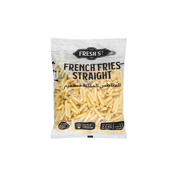 Fresh Street Fries Straight 2.5Kg