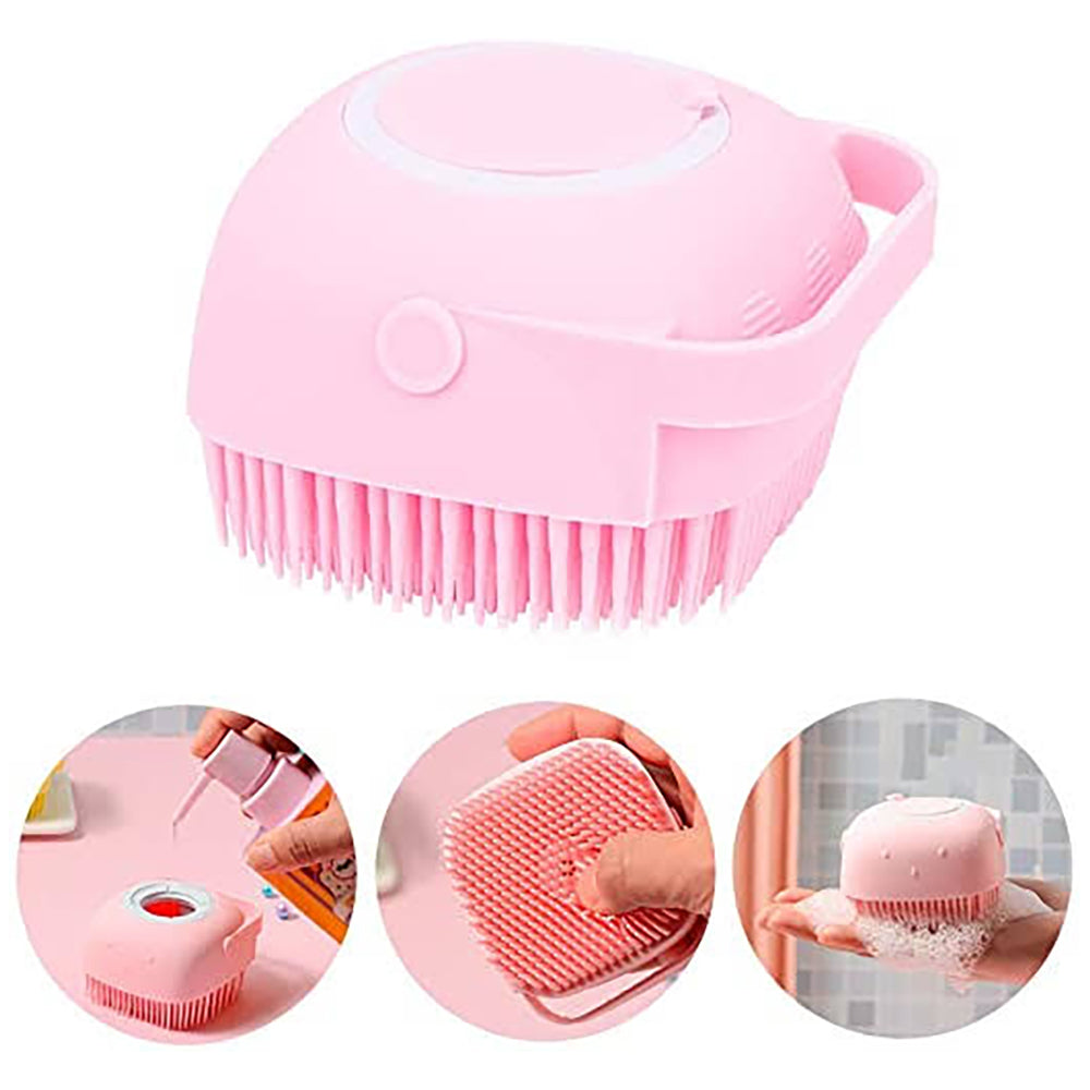 Silicone Massage Bath Brush Assorted Colors 1 Piece