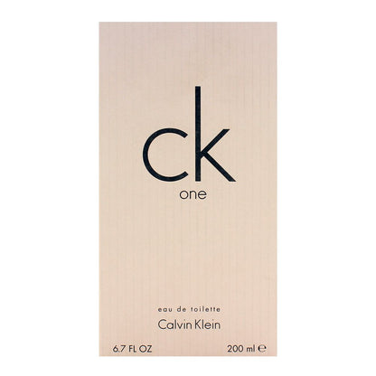 Calvin Klein One Eau de Toilette 200ml
