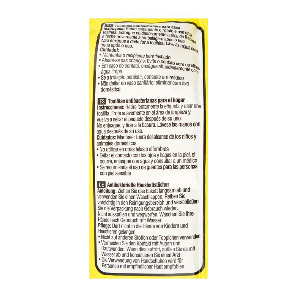 Green Shield Anti-Bacterial Household Surface Wipes, 70-Pack