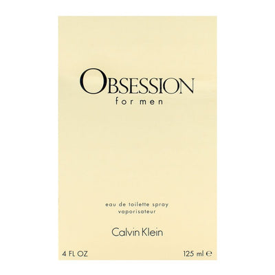 Calvin Klein Obsession For Men Eau de Toilette, 125ml
