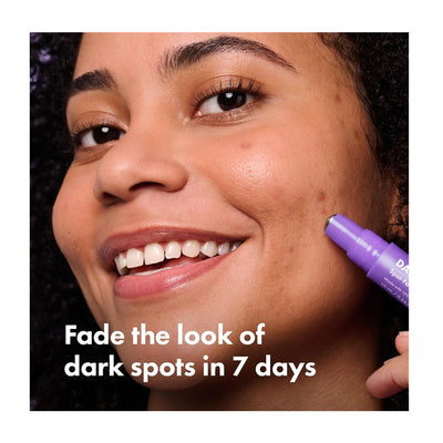 Hero Cosmetics Dark Spot Correct Spot-Fading Serum, Vitamin C, Hyaluronic Acid, For Acne-Prone Skin, 10ml