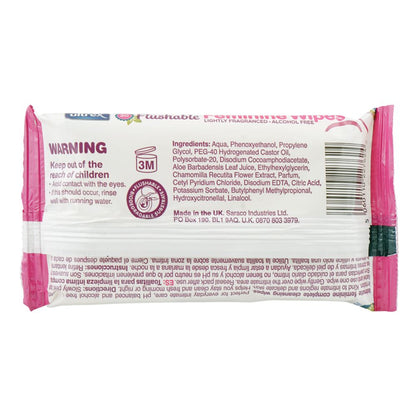 Ultrex Flushable Feminine Wipes 20