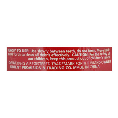 Orinex Brush Toothpick, 300-Pack, JS-4300BP