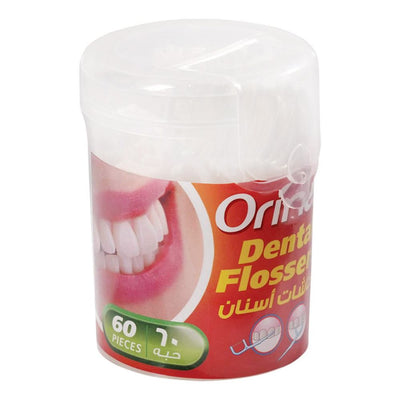 Orinex Dental Flossers, 60-Pack, JS-2060M