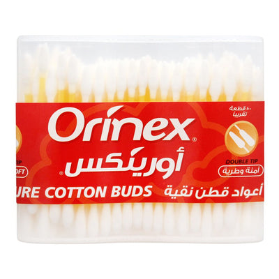 Orinex Double Tip Cotton Buds, 100-Pack