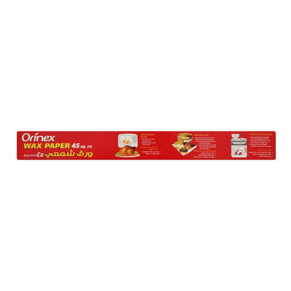 Orinex Wax Paper, 45 Sqft