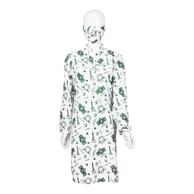 Basix Independence Day Landmarks Kurti For Women, With Mask & Hair Band