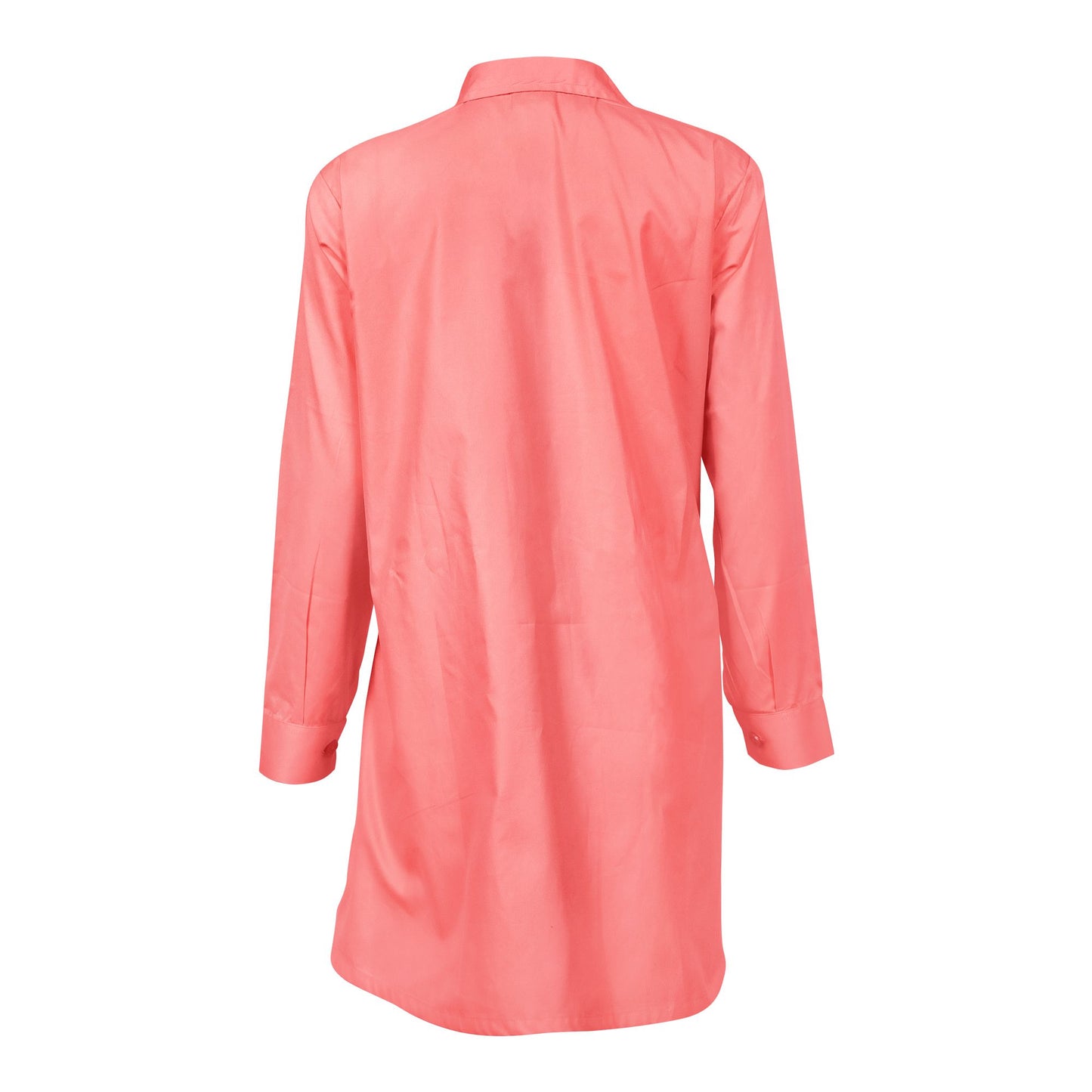 Basix Women's Cotton Button Shirt Carnation Pink, WS-554