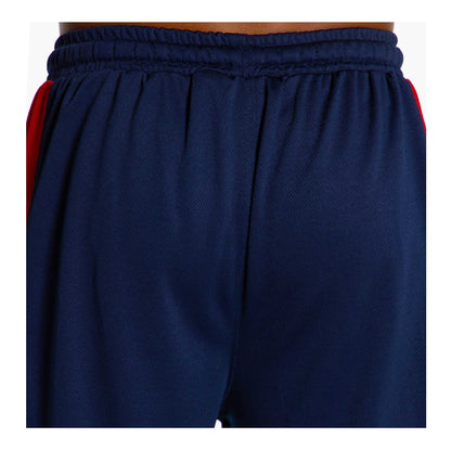 Basix Moisture Wicking Sports Trousers Navy, Red Accents, ST-706