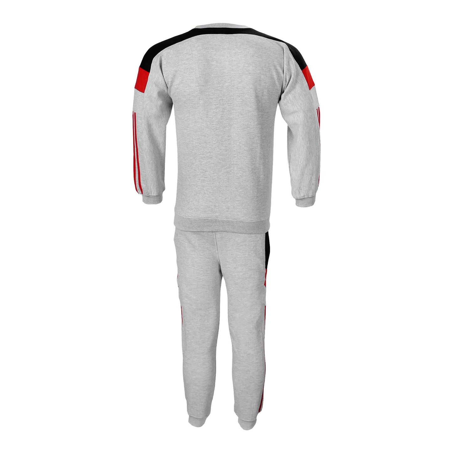 Basix Boys Fleece Heather Grey Born Rider Tracksuit, For Boys, BYS-253