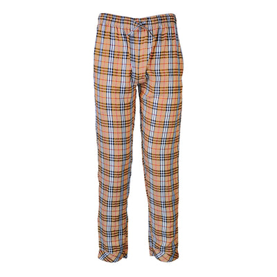 Basix Men's Sand Brown Burberry Checks Trouser  MT-911