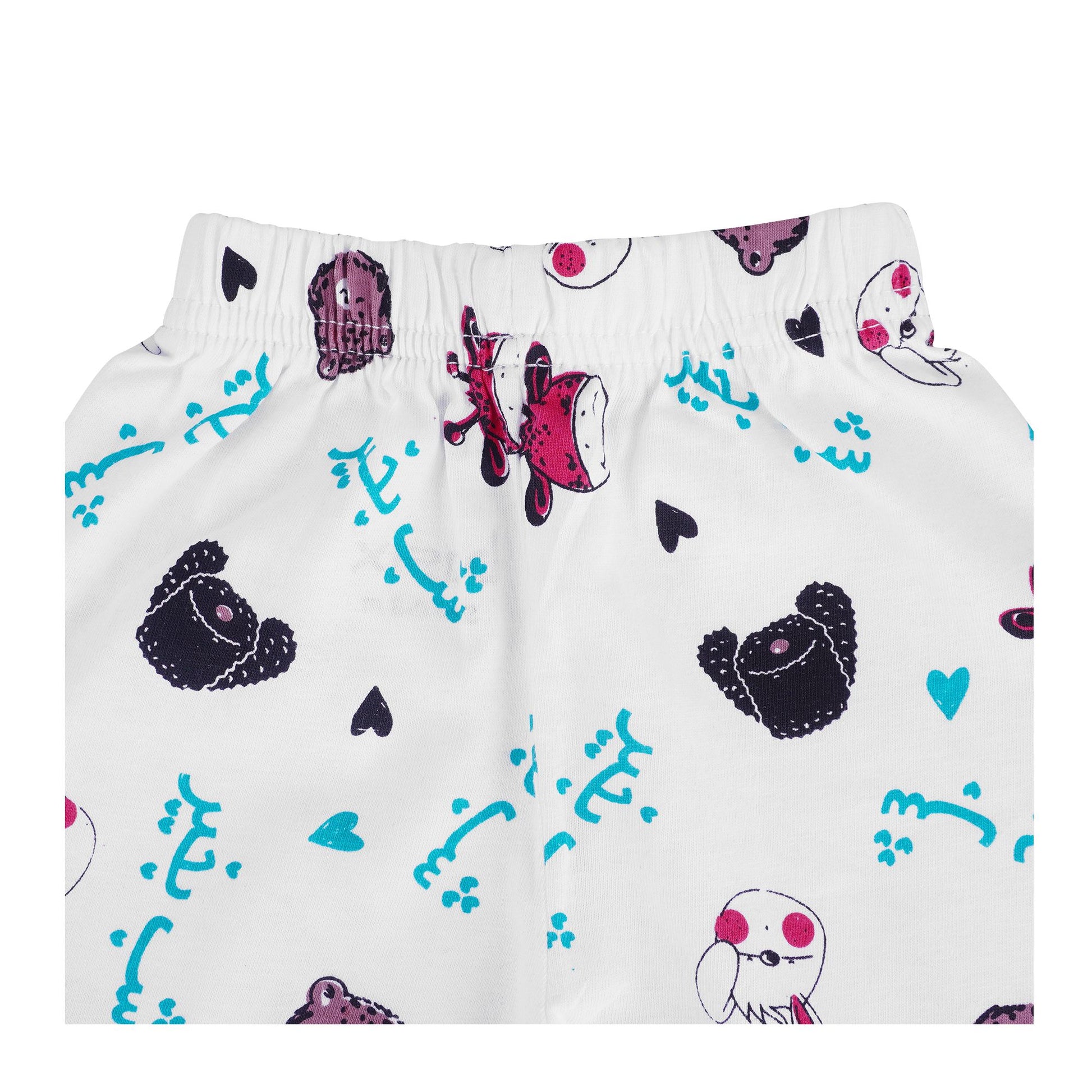Basix Infant Ghousla Night Suit (Tee + Pajama) 2615
