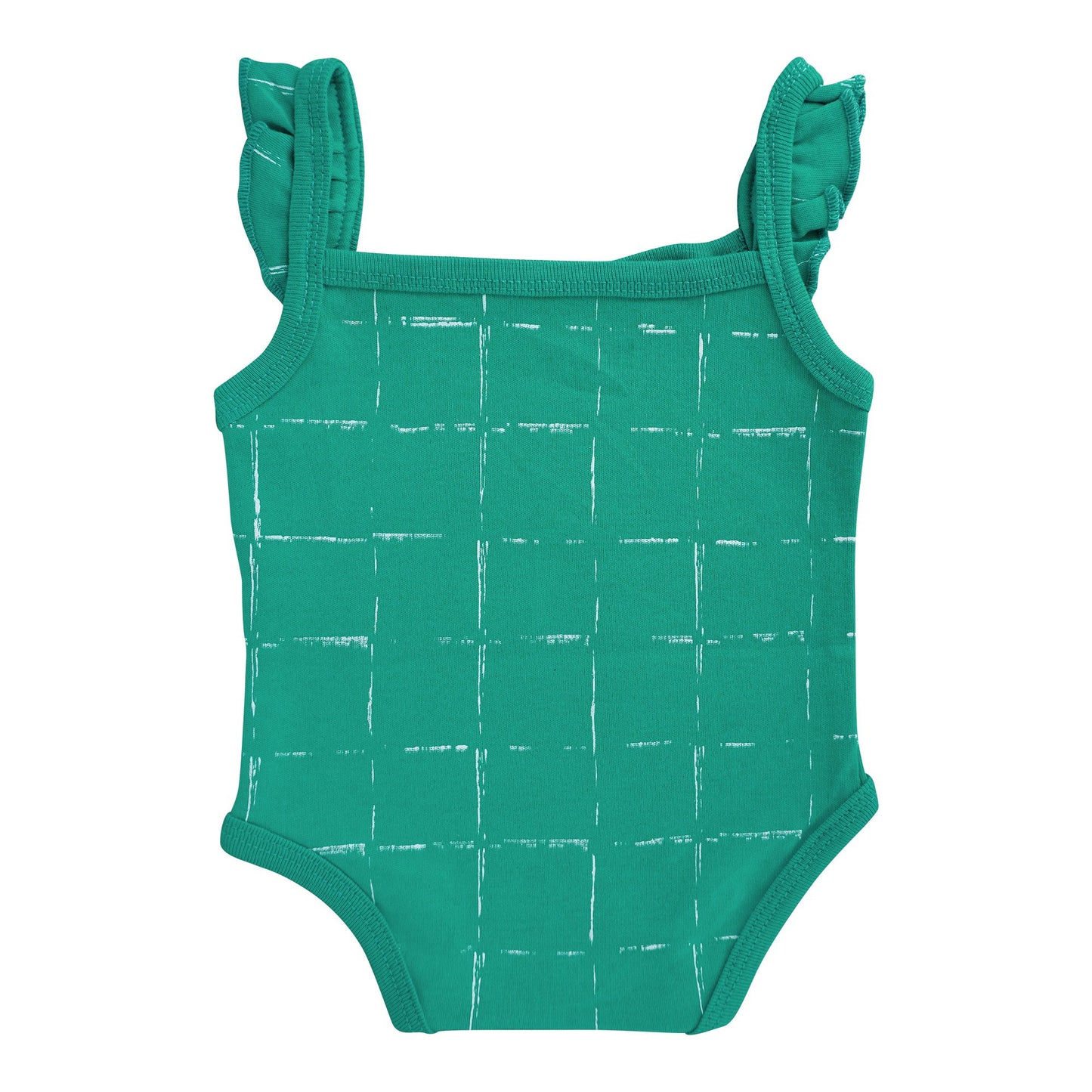 Basix Infant Apple Of My Eye Sleeve Less Frill Body Suit, 2620