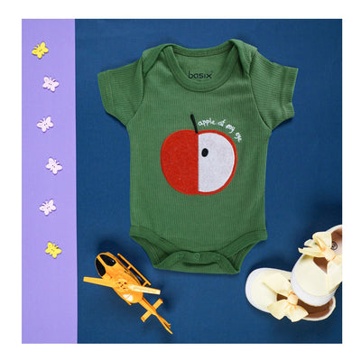 Basix Infant Apple Of My Eye Short Sleeve Body Suit  2621