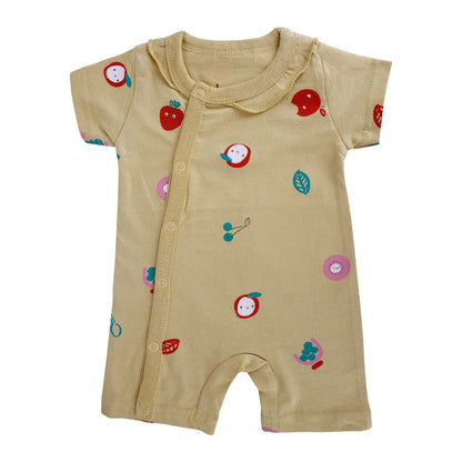 Basix Infant Apple Of My Eye Full Length Frill Romper, 2622