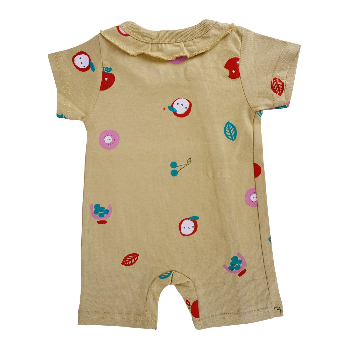 Basix Infant Apple Of My Eye Full Length Frill Romper, 2622