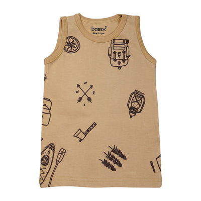 Basix Boys Champ Champ Tank Top, 2702