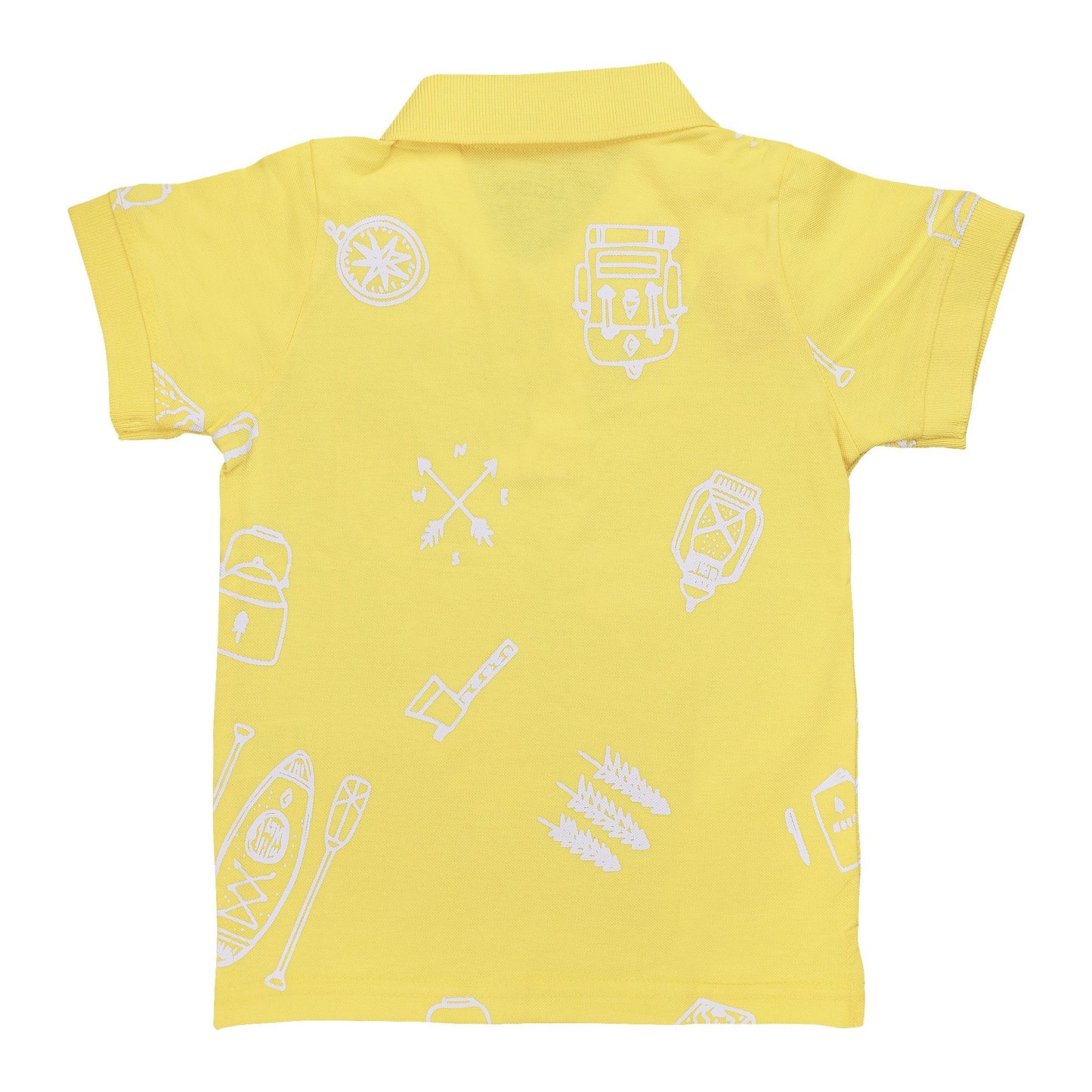Basix Boys Champ Champ Polo with Flat Knit Collar, 2711