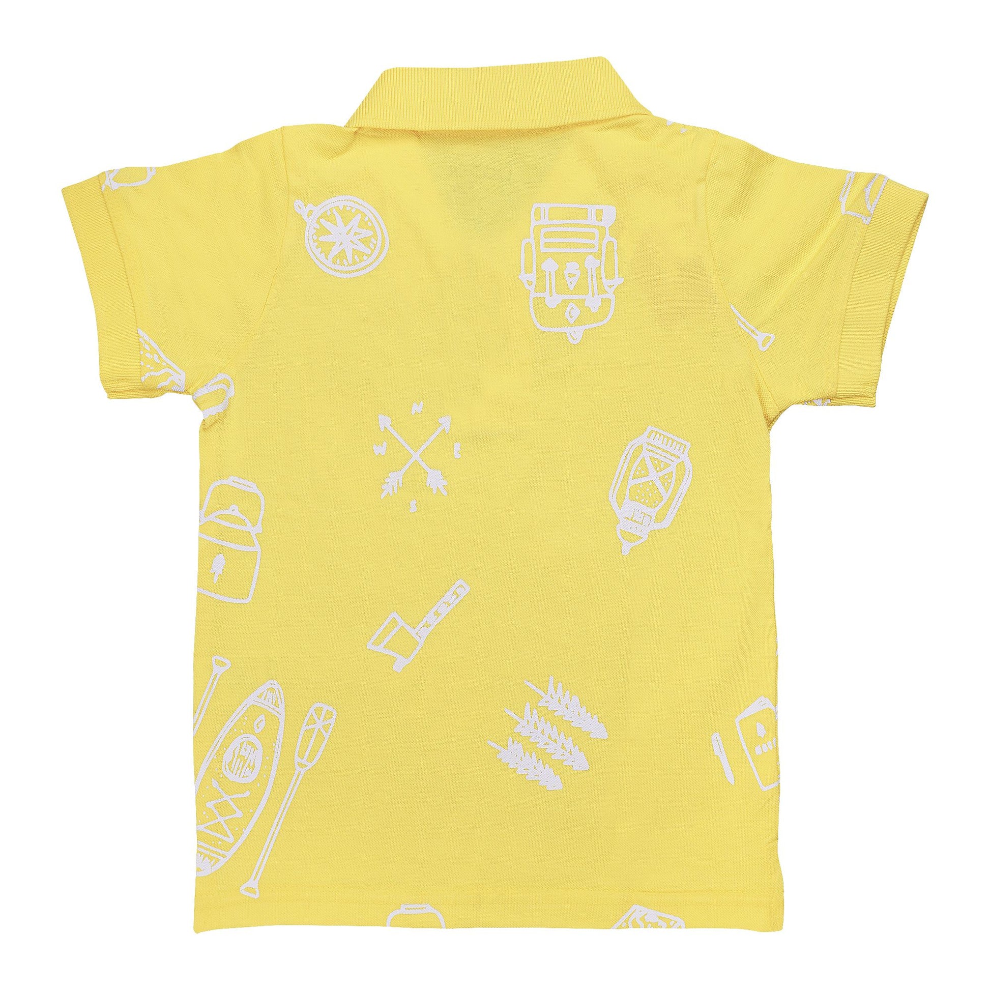 Basix Boys Champ Champ Polo with Flat Knit Collar, 2711