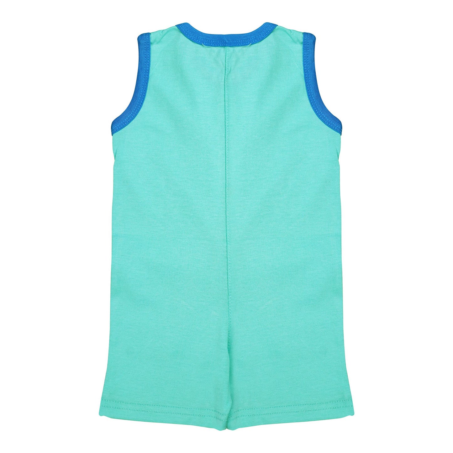Basix Infant Monster At A Party Sleeve Less Polo Romper, 2645