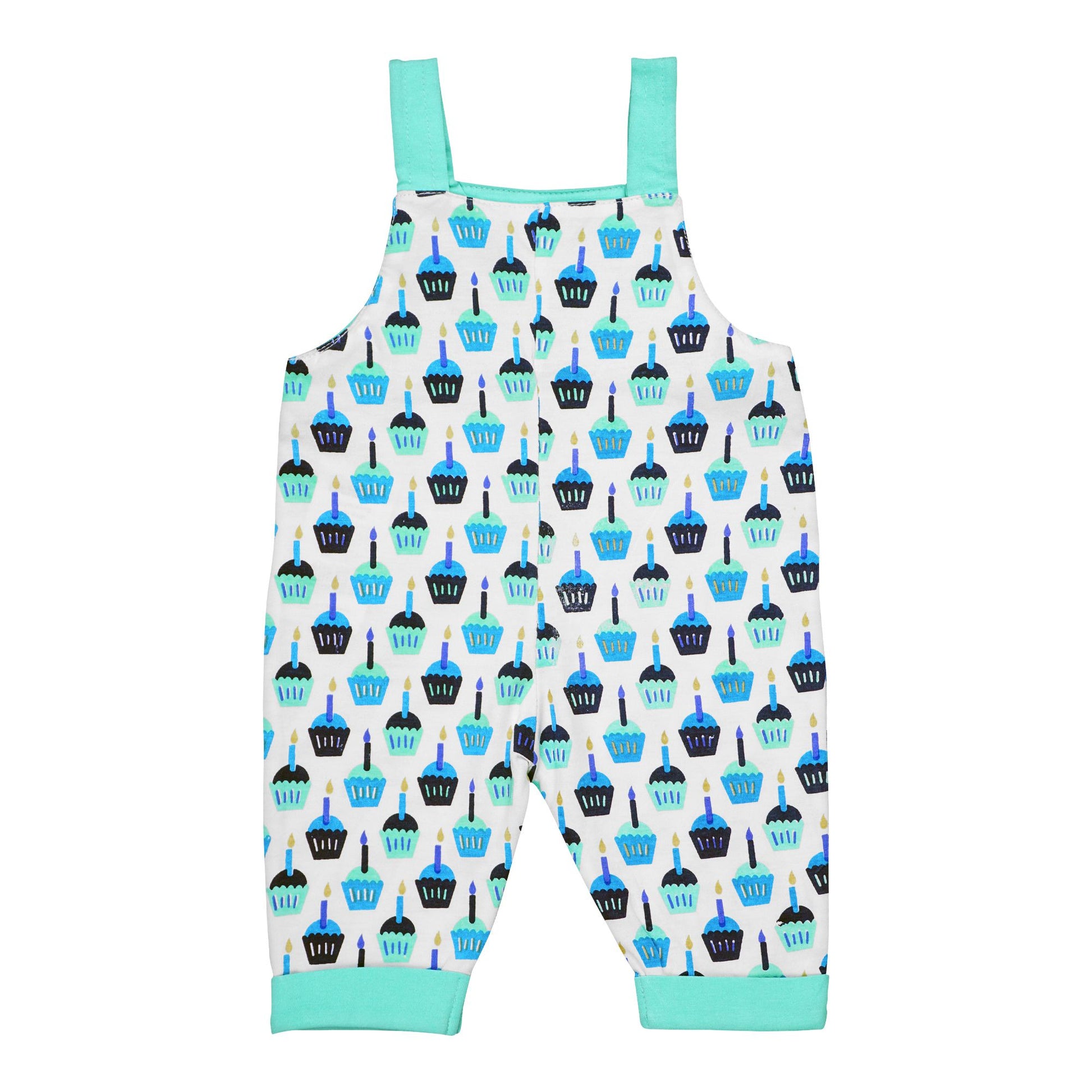 Basix Infant Monster At A Party Center Cut Dungaree, 2648