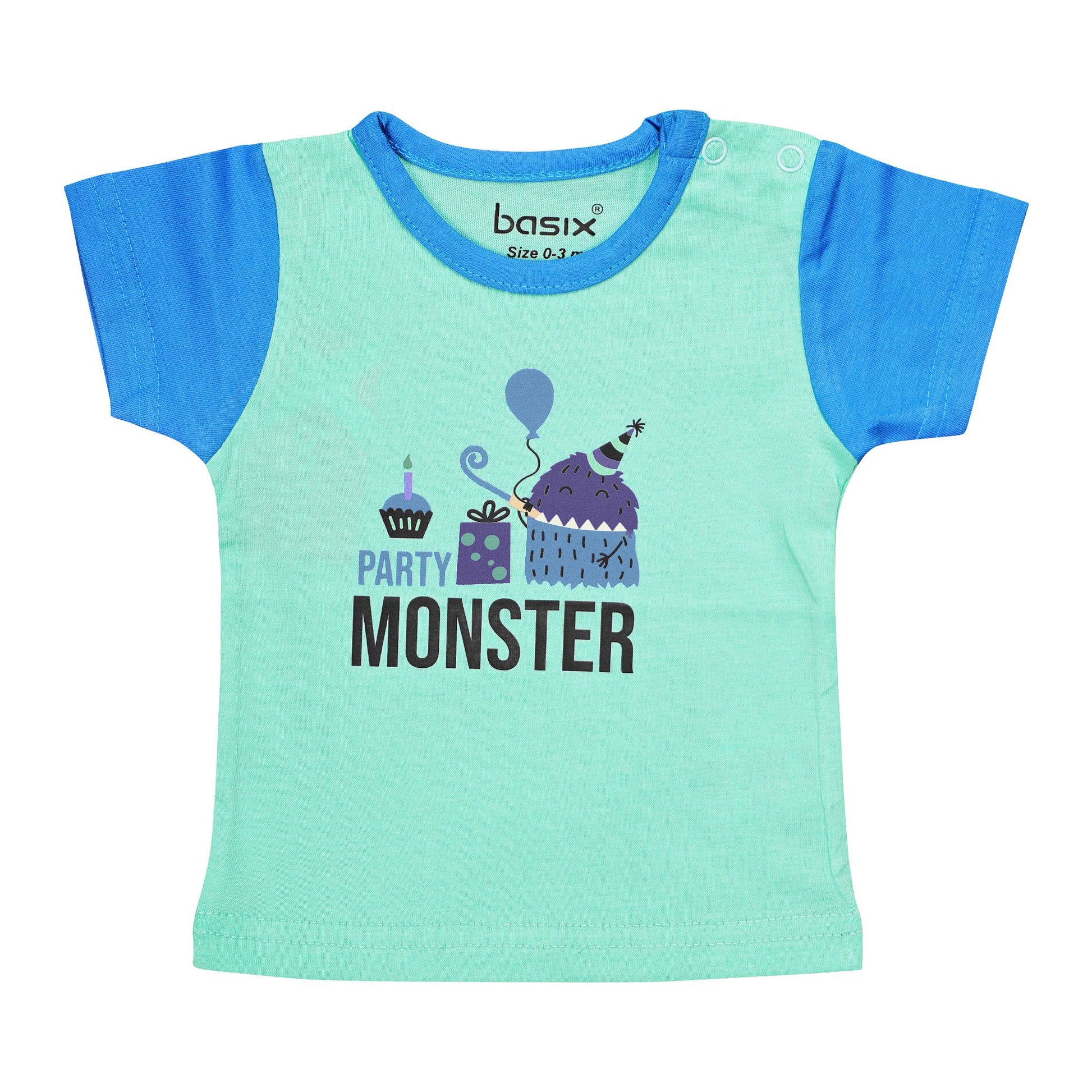 Basix Infant Monster At A Party Short Sleeve Tee, 2650