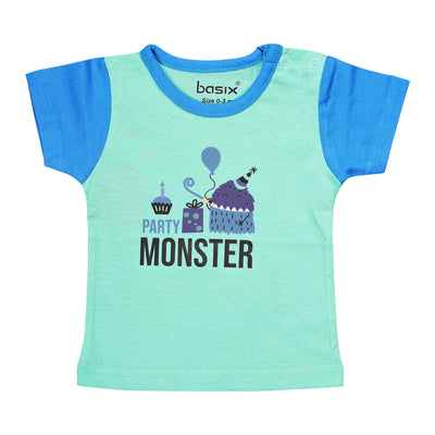 Basix Infant Monster At A Party Short Sleeve Tee, 2650