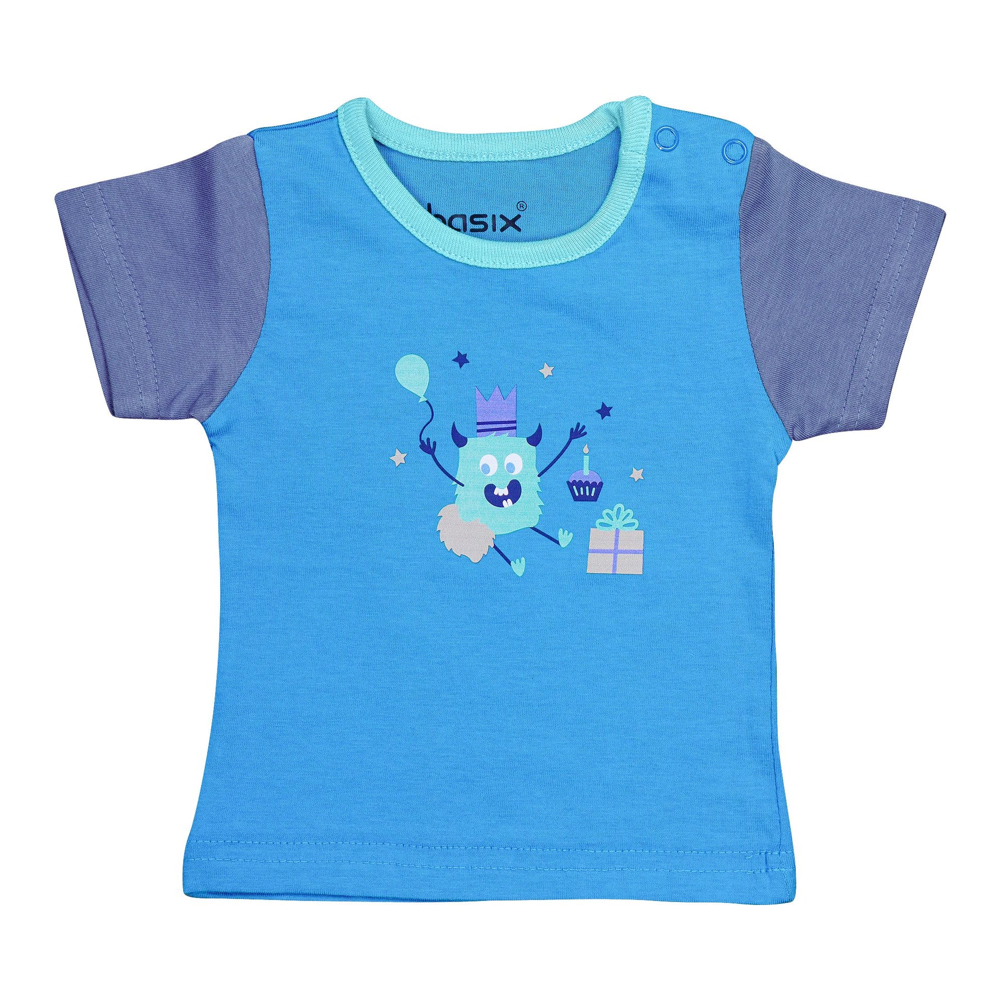 Basix Infant Monster At A Party Short Sleeve Tee, 2651