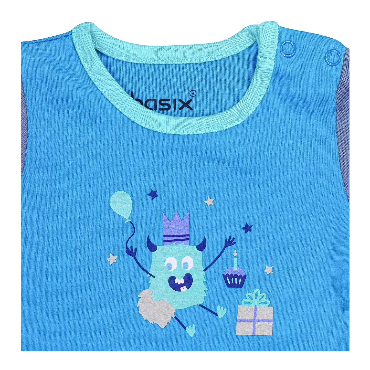 Basix Infant Monster At A Party Short Sleeve Tee, 2651