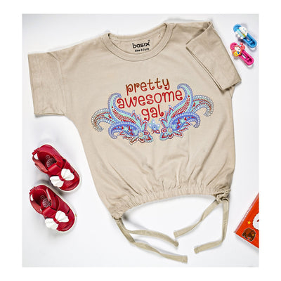 Basix Girls Paisley Play Bottom Gather Top  2722