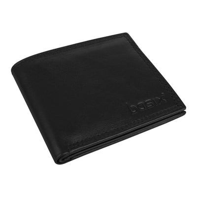Basix Double Stich Wallet  Black  DS-01