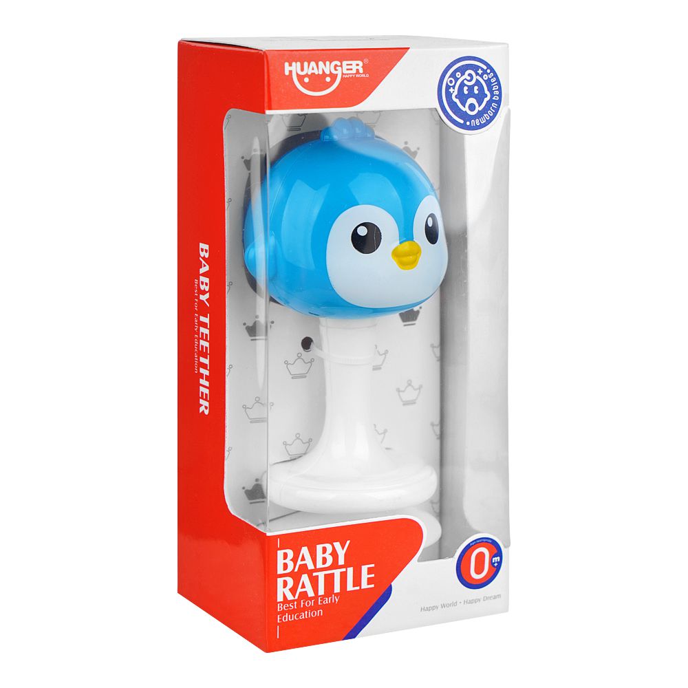 Huanger Baby Rattle With Silicone Sucker, For 0m+, HE8043