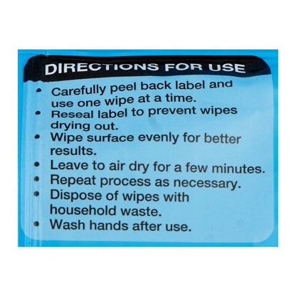 Greenshield Glass & Window Wipes 70's 12 x 70's