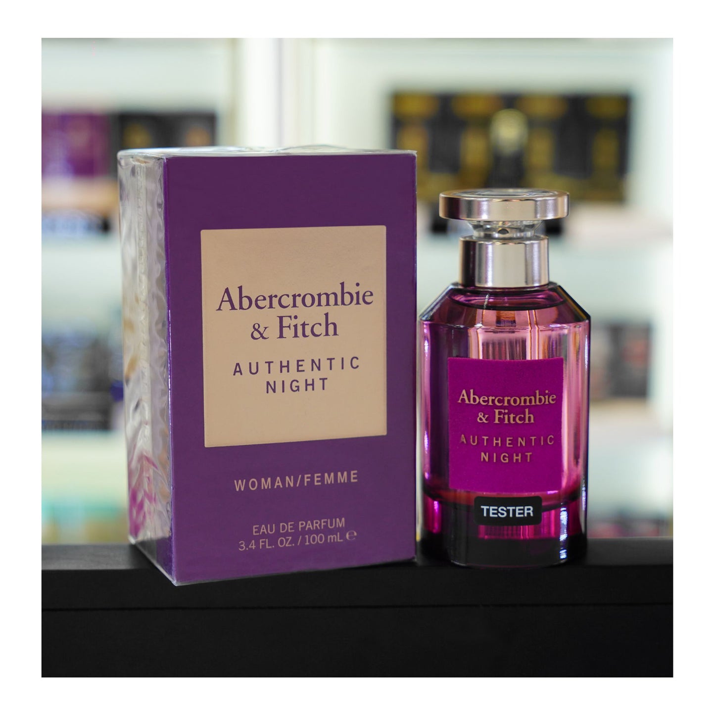 Abercrombie &amp; Fitch Authentic Night Perfume, Eau de Parfum, For Women, 100ml