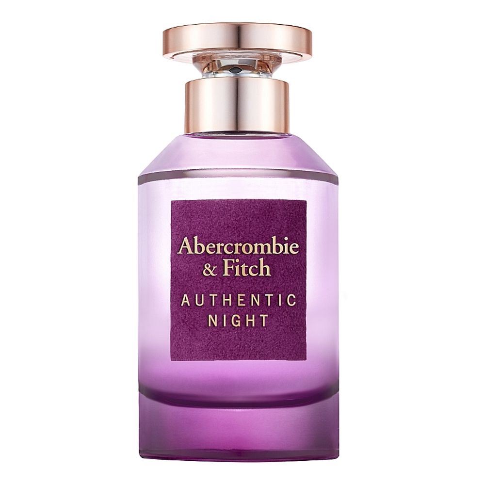 Abercrombie &amp; Fitch Authentic Night Perfume, Eau de Parfum, For Women, 100ml