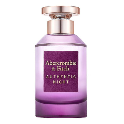 Abercrombie &amp; Fitch Authentic Night Perfume, Eau de Parfum, For Women, 100ml