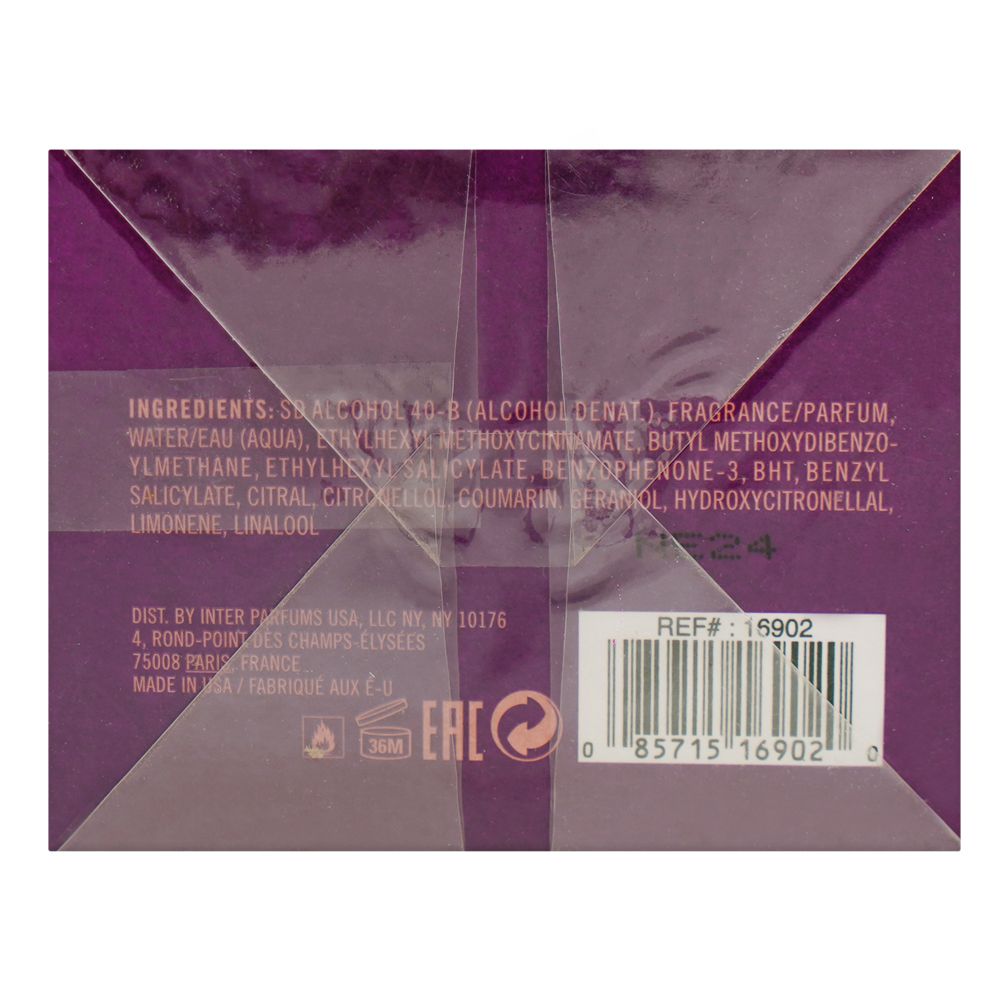 Abercrombie &amp; Fitch Authentic Night Perfume, Eau de Parfum, For Women, 100ml