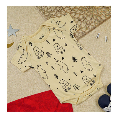 Basix Infant Short Sleeves Bodysuit, 5997