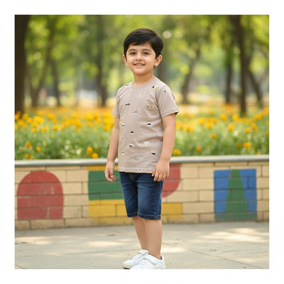 Basix Boys Short Sleeve T-Shirt  5986